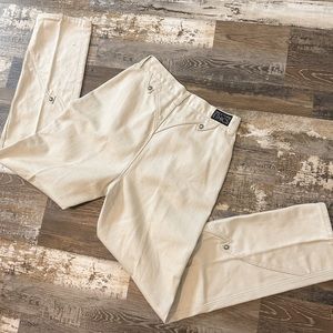 Vintage Western Ethics Cream Jeans